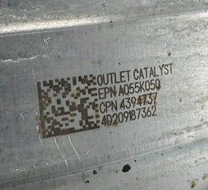 2019 INTERNATIONAL LT625 Exhaust Assembly