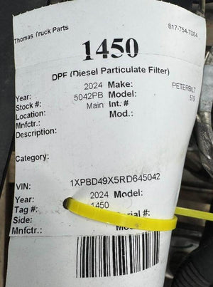 2024 PETERBILT 579 NEXT GEN DPF Assembly