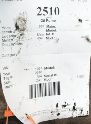  CATERPILLAR 3406E Oil Pump