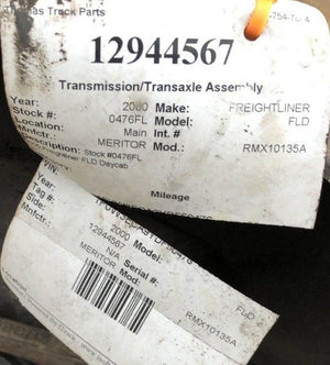 2000 MERITOR RMX10135A Transmission Assembly