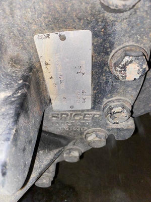 2020 SPICER LT625 Cut Off Assembly