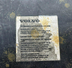 2014 VOLVO D13 Engine Assembly