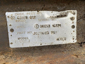 2007 PETERBILT 379 ULTRACAB Front Axle Assembly