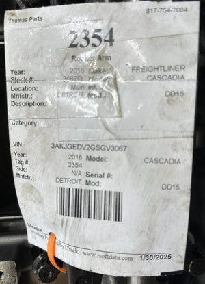 2016 DETROIT DD15 Rocker Arm