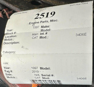  CATERPILLAR 3406E Misc Engine Part
