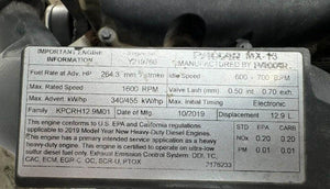 2020 PACCAR MX-13 Engine Assembly