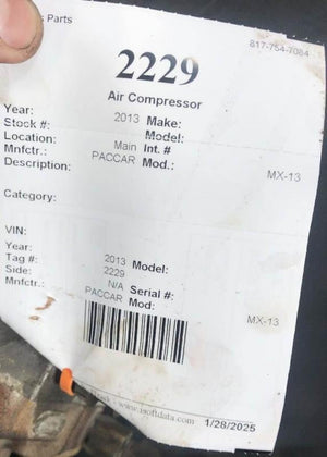  PACCAR MX-13 Control