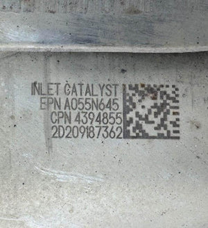 2019 INTERNATIONAL LT625 Exhaust Assembly