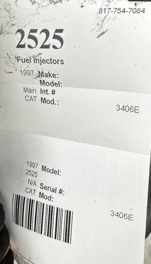  CATERPILLAR 3406E Fuel Injector