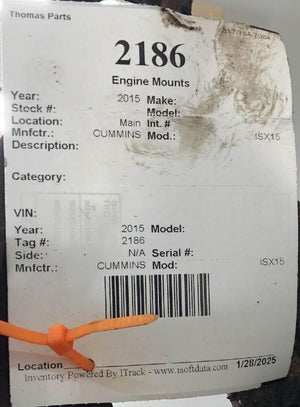  CUMMINS ISX15 Engine Mount