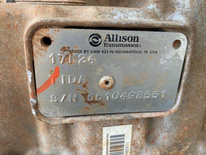 2018 ALLISON 4500RDS Transmission Assembly