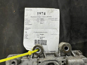 2014 FREIGHTLINER CASCADIA ECM Engine Control Module