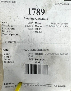 2011 FREIGHTLINER CORONADO 122 SD DPF Assembly
