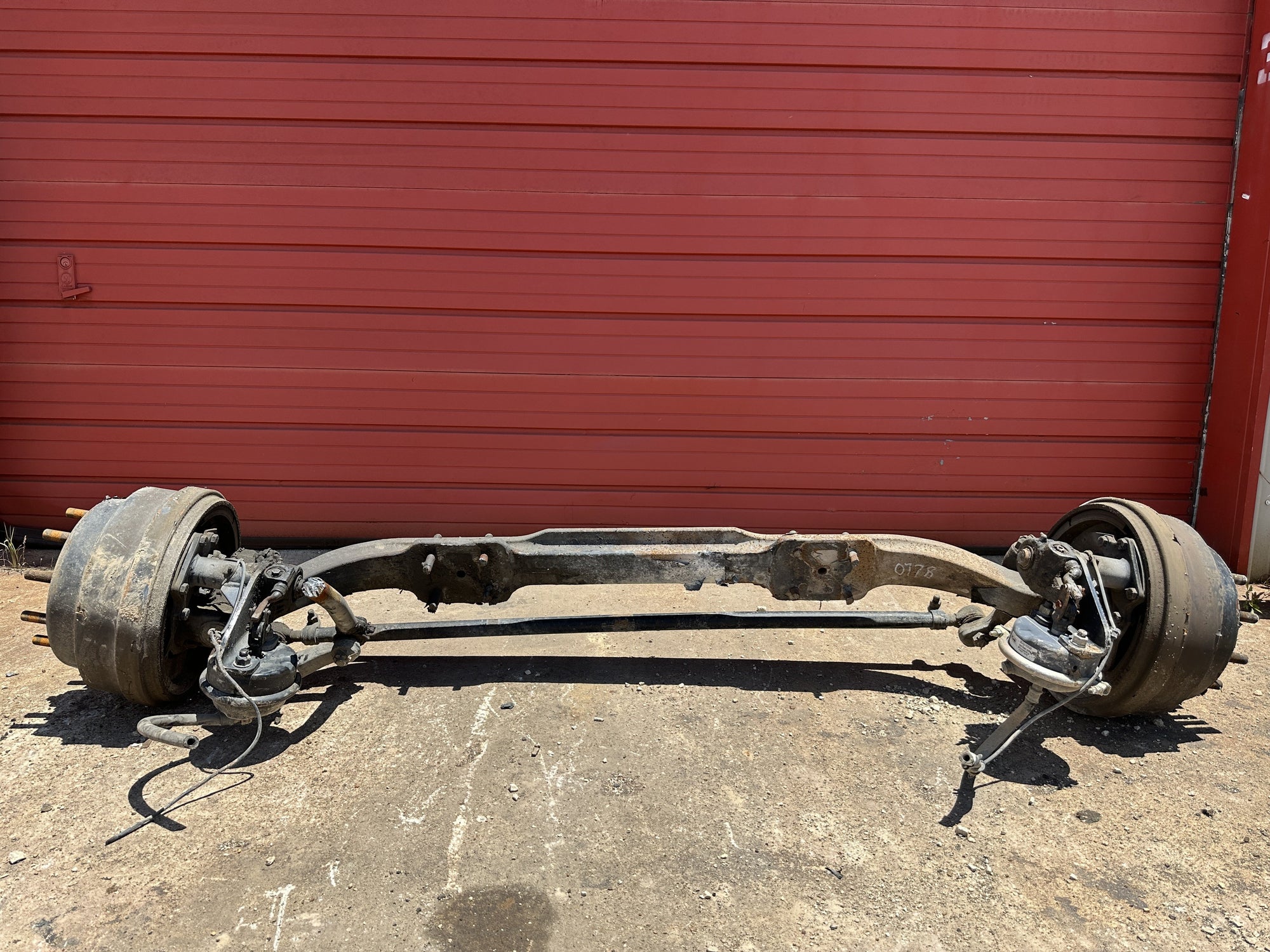 Front Axle Assembly