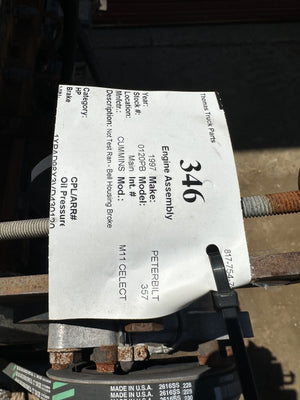 1997 CUMMINS M11 CELECT Engine Assembly